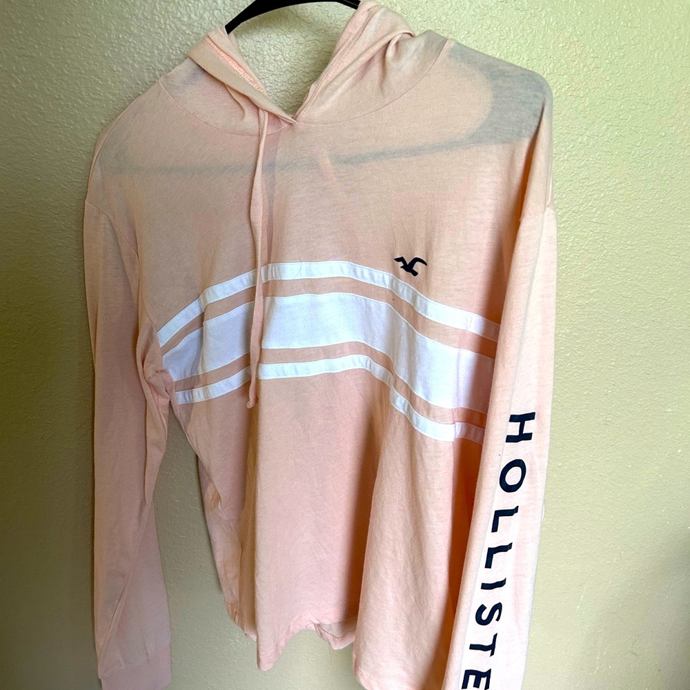 Hollister light material long sleeve tops
